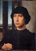 Hans Memling Portrait of a young man oil painting artist